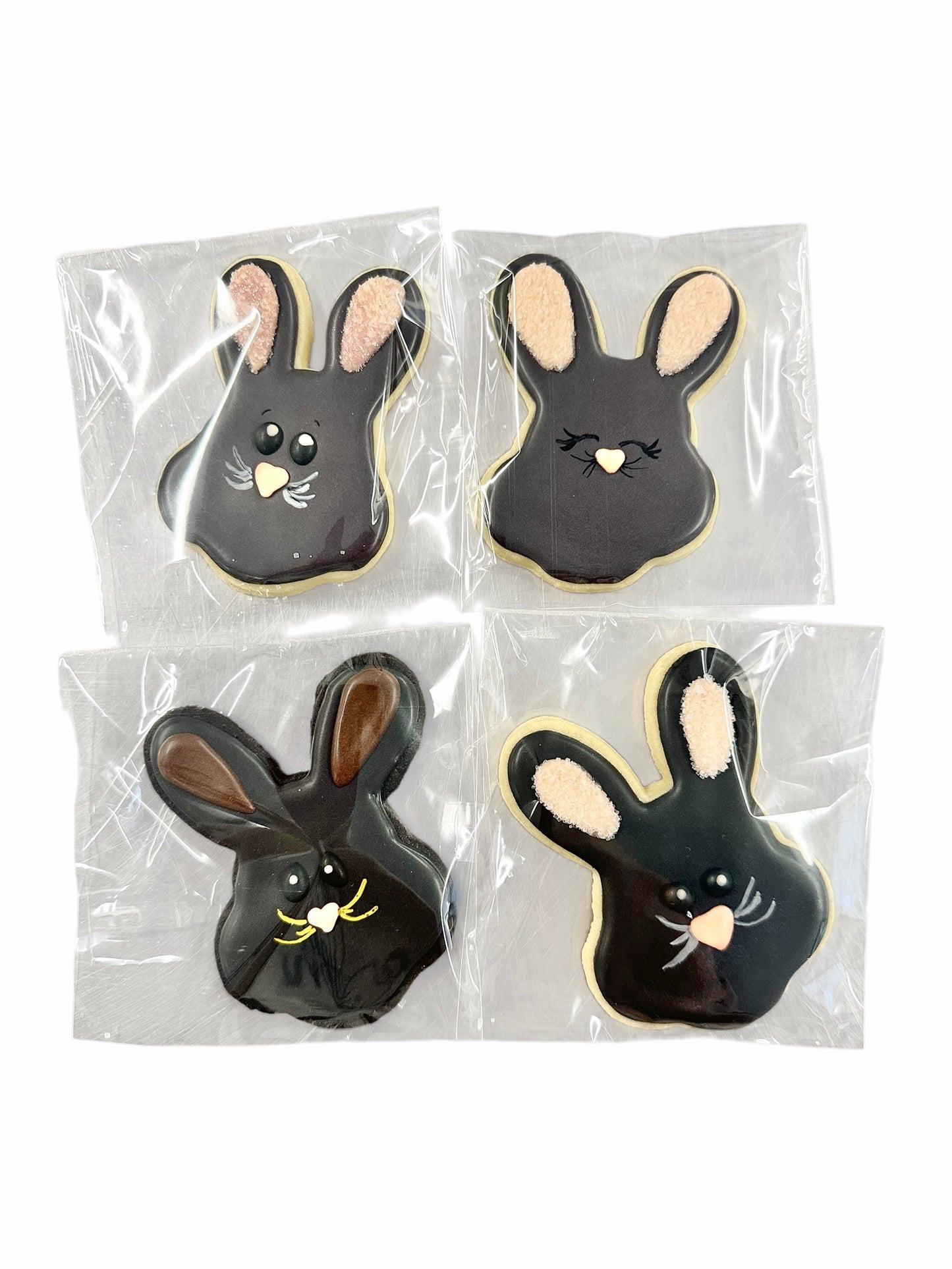 Bunny Face Sugar Cookies