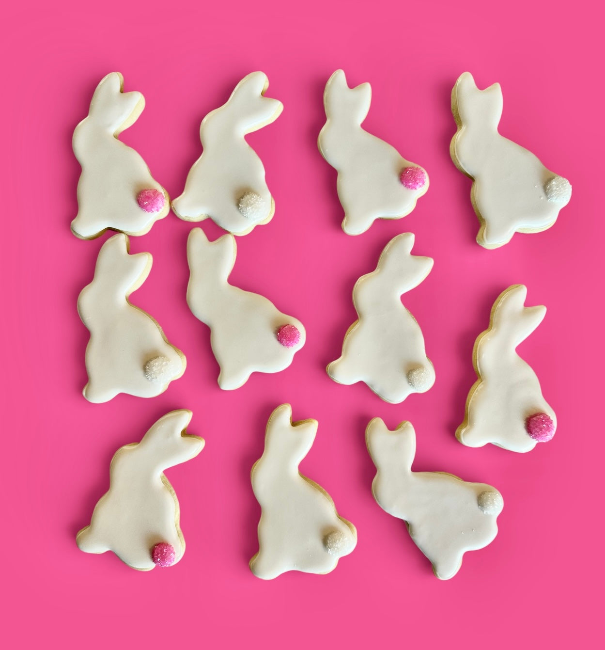 Bunny Tail Sugar Cookies