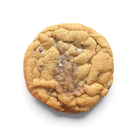 Salted Caramel Chocolate Chip Cookie (Gluten Free & Vegan Friendly)